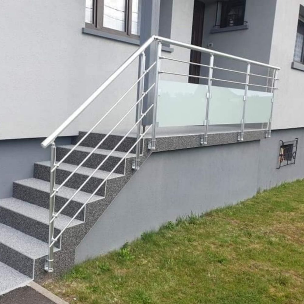 Garde-corps aluminium pour escaliers