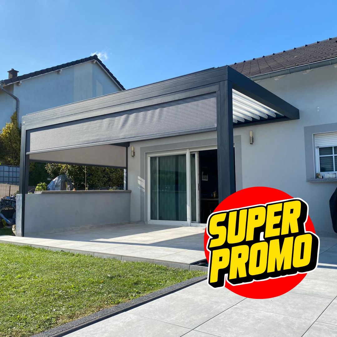 Offre décembre pergola bioclimatique